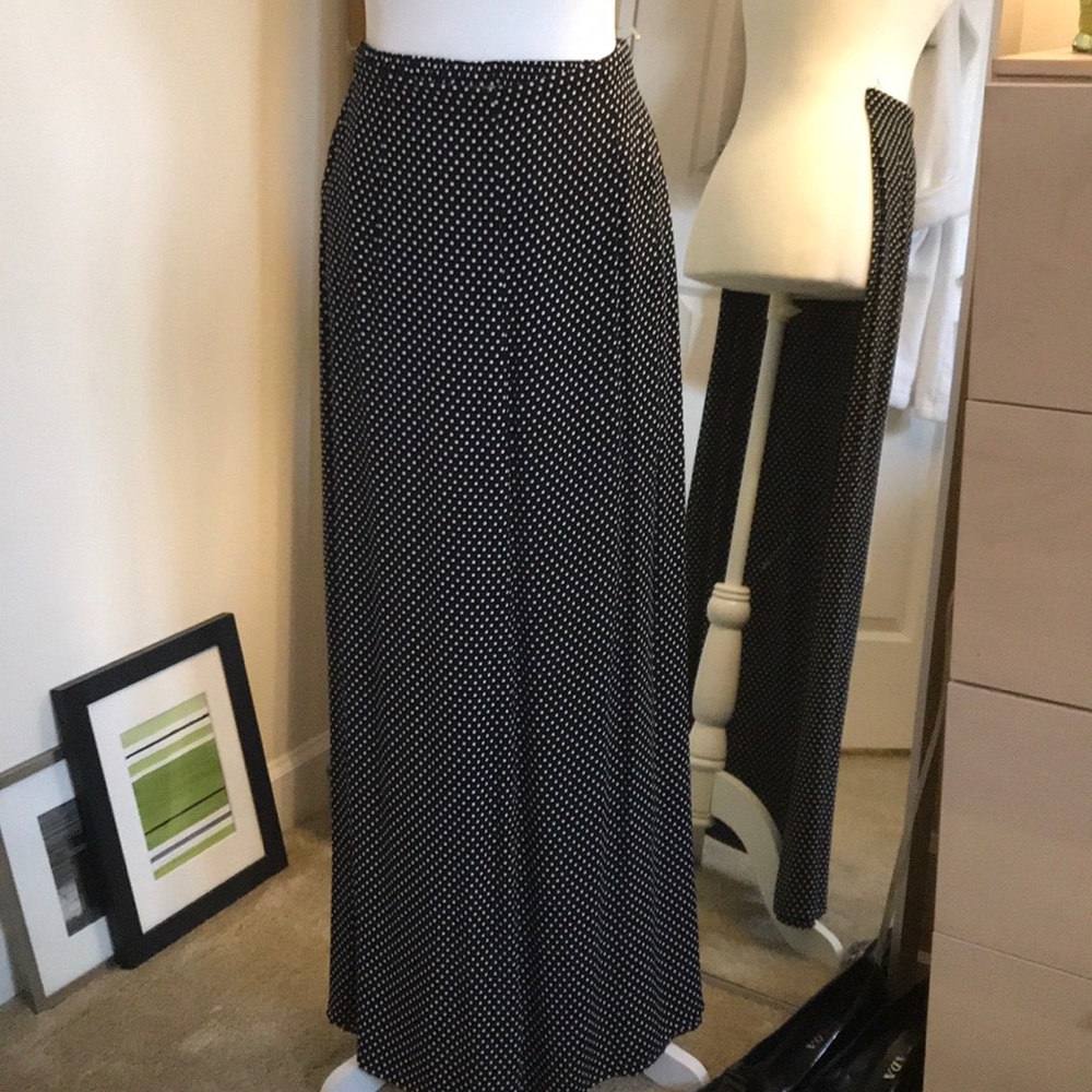 Maeve brand maxi skirt with side slit